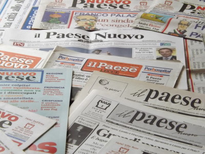 Le varie testate de "il nuovo paese "