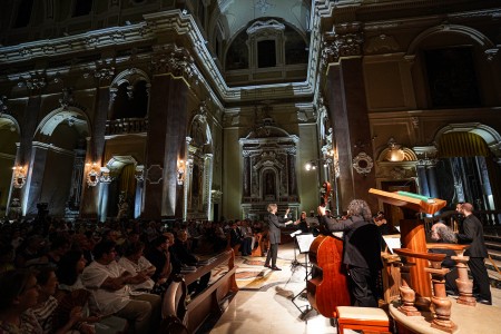Un concerto nella Basilica di San Martino nelle passate edizioni 