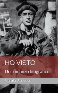 Mannocher Deghati nell'immagine di copertina del libro "Ho visto", scritto da sua moglie Ursula Janssen