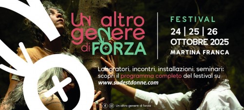 Il manifesto dell'edizione dello scorso anno del Festival "Un altro genere di forza"