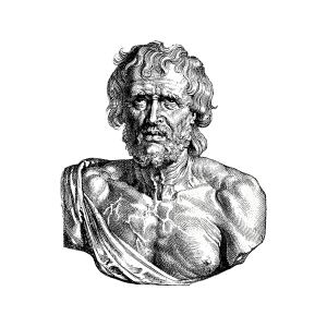 Busto di Seneca (Da Google, immagine gratuita di pubblico dominio)